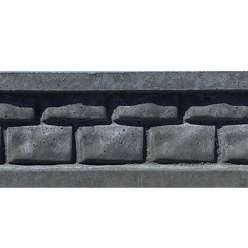Podmurówka betonowa - 250 cm / 25 cm - antracyt