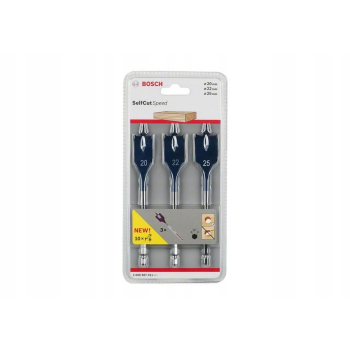 ZESTAW WIERTEŁ 3-SZT SELF CUT SPEED 20,22,25 BOSCH
