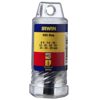 WIERTŁO WIELOSTOPNIOWE DO METALU 4-22MM 10 ŚREDNIC