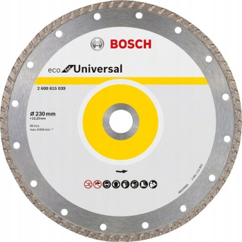 TARCZA DIAMENTOWA BUDOWLANA ECO TURBO 230MM BOSCH