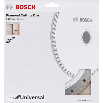 TARCZA DIAMENTOWA BUDOWLANA ECO TURBO 230MM BOSCH