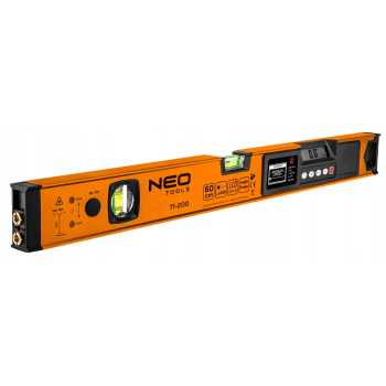 POZIOMICA Z WYŚWIETLACZEM ELEKTRONICZNYM 60CM. NEO