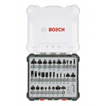 ZESTAW FREZÓW 30 SZT. UCHWYT 6MM BOSCH