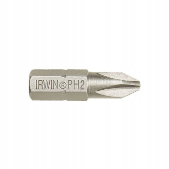 GROT TYPU POZIDRIV PZ2 1/4' 25MM 250 SZT. IRWIN