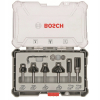 ZESTAW FREZÓW 6 SZT. UCHWYT 6MM BOSCH