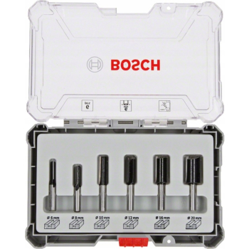 ZESTAW FREZÓW 6 SZT. UCHWYT 6MM BOSCH