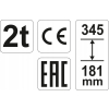 PODNOŚNIK HYDRAULICZNY SŁUPKOWY 2T YATO