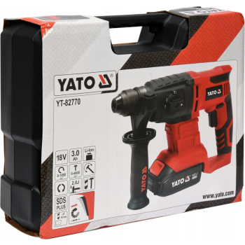 MŁOTOWIERTARKA SDS PLUS 18V 3.0AH W BMC YATO