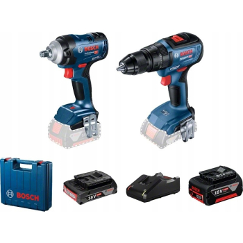 ZESTAW GDS18V-400 + GSB18V-50 1*2.0AH + 1*5.0AH BO