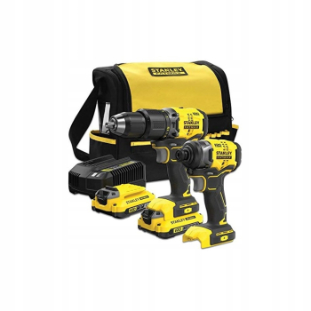 ZESTAW SFMCD715+SFMCF810B 18V V20 2*2.0AH STANLEY