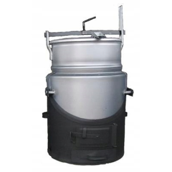 PARNIK Z SZAMOTEM CZARNY 60 L UN