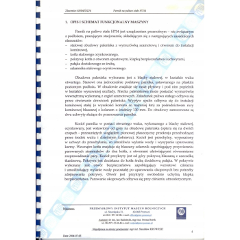 PARNIK Z SZAMOTEM OCYNKOWANY 100 L UN