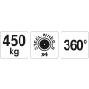 STOJAK DO SILNIKA 450KG YATO