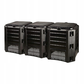 KOMPOSTOWNIK MODULE COMPOGREEN 1200 L CZARNY UN