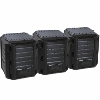 KOMPOSTOWNIK MODULE COMPOGREEN 1200 L CZARNY UN
