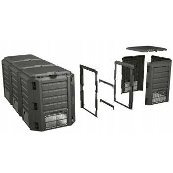 KOMPOSTOWNIK MODULE COMPOGREEN 1200 L CZARNY UN