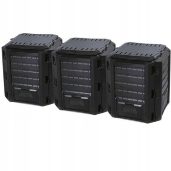 KOMPOSTOWNIK MODULE COMPOGREEN 1200 L CZARNY UN