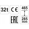 PODNOŚNIK HYDRAULICZNY SŁUPKOWY 32T YATO