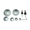 OTWORNICE DO BETONU I GLAZRY 22-73mm ZESTAW 9szt