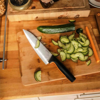 ZESTAW 3 NOŻY W BLOKU BAMBUSOWYM FISKARS