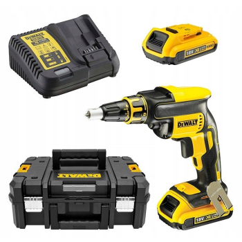 WKRĘTARKA AKUMULATOROWA DO G-K XR 18V 2*2,0AH DEWA