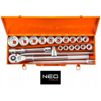 ZESTAW KLUCZE NASADOWE 3/4'' NEO