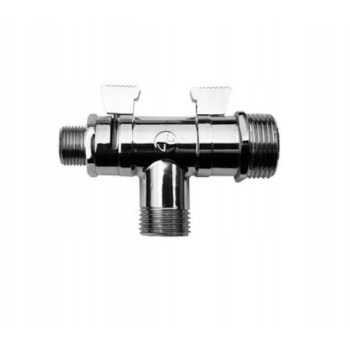 ZAWÓR AQUACER KOMBI PLASTIK 1/2''*3/8''*3/4' UN