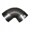 KOLANO PIECOWE CZARNE Z BLACHY 1MM 120MM UN