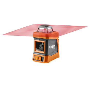LASER PŁASZCZYZNOWY 15M 360 W POZIOMIE STATYW 1.5M