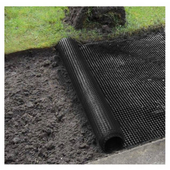 Siatka przeciw kretom 16x16mm czarna 2,00m - rolka