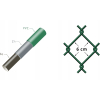SIATKA POWLEKANA PCV - WYS. 1,80 M , DRUT 3,2 MM -