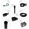 SIATKA POWLEKANA PCV - WYS. 2,00 M , DRUT 3,2 MM -