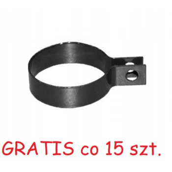 Obejmy montażowe na słupek fi 60 mm antracyt