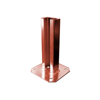 Stopa słupka 60x40 mm - antracyt , brązowy , czarn