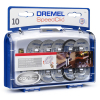 ZESTAW DO DREMEL SC690 TARCZE 10 SZT. + TRZPIEŃ