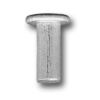 NIT ALUMINIOWY PEŁNY Z ŁBEM WALCOWYM 6.0*19 MM