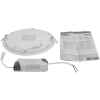 PANEL LED PODTYNKOWY OKRĄGŁY SLIM 18W, 1440LM, 225MM