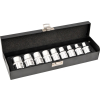 KLUCZE NASADOWE TORX E10-24 ZESTAW 9-SZTUKOWY