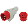 WTYKA IZOLACYJNA STAŁA 16A 400V 3P+N+Z IP44
