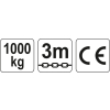 WCIĄGNIK ŁAŃCUCHOWY 1.0T