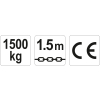 WCIĄGNIK ŁAŃCUCHOWY - DŹWIGNIOWY 1.5T