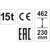 PODNOŚNIK HYDRAULICZNY SŁUPKOWY 15T