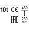 PODNOŚNIK HYDRAULICZNY SŁUPKOWY 10T
