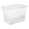POJEMNIK DO PRZECHOWYWANIA Z POKRYWĄ HOME BOX 52L