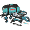 ZESTAW COMBO 18V DTD152+DHP451+DSS610+DGA452+DJR186+DML815