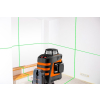 LASER PŁASZCZYZNOWY 20M 3D 360 ZIELONY, UCHWYT MAGNETYCZNY