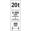PRASA HYDRAULICZNA 20T