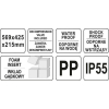 WALIZKA NARZĘDZIOWA HERMET 569*425*215MM