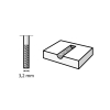 FREZ Z WEGLIKIEM WOLFRAM 3.2MM