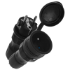 ZESTAW WTYCZKA + GNIAZDO EXTREM IP54 CZARNY